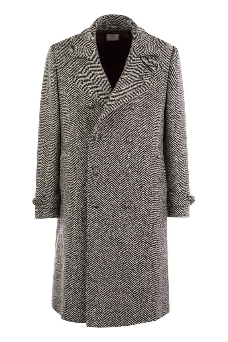 BRUNELLO CUCINELLI Sophisticated Men's Overcoat for FW24