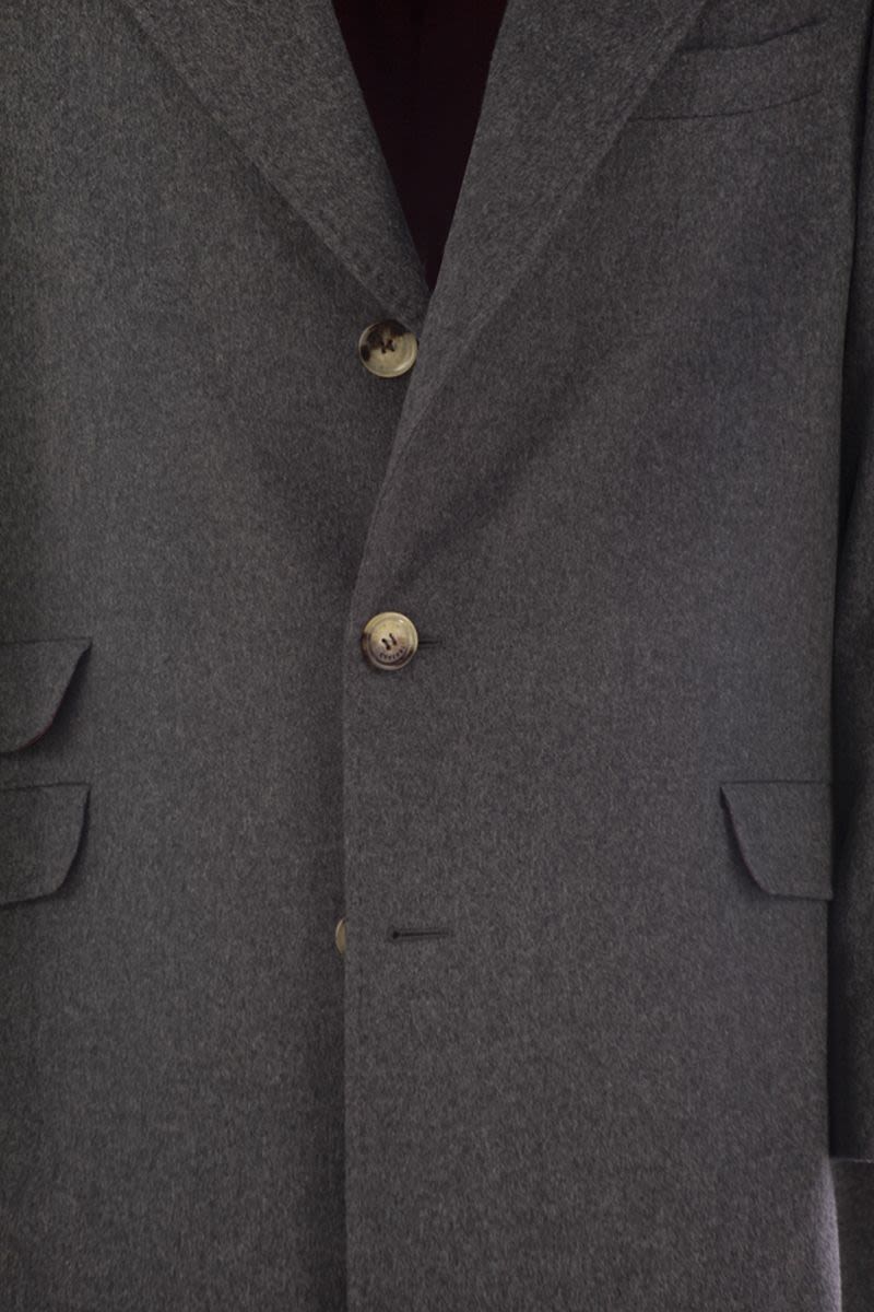 BRUNELLO CUCINELLI Sophisticated Wool and Cashmere Jacket for Men