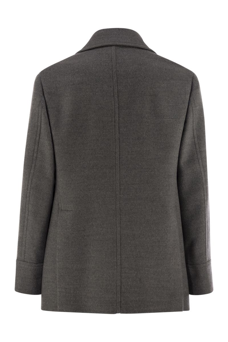 BRUNELLO CUCINELLI One-and-a-Half-Breasted Wool Jacket