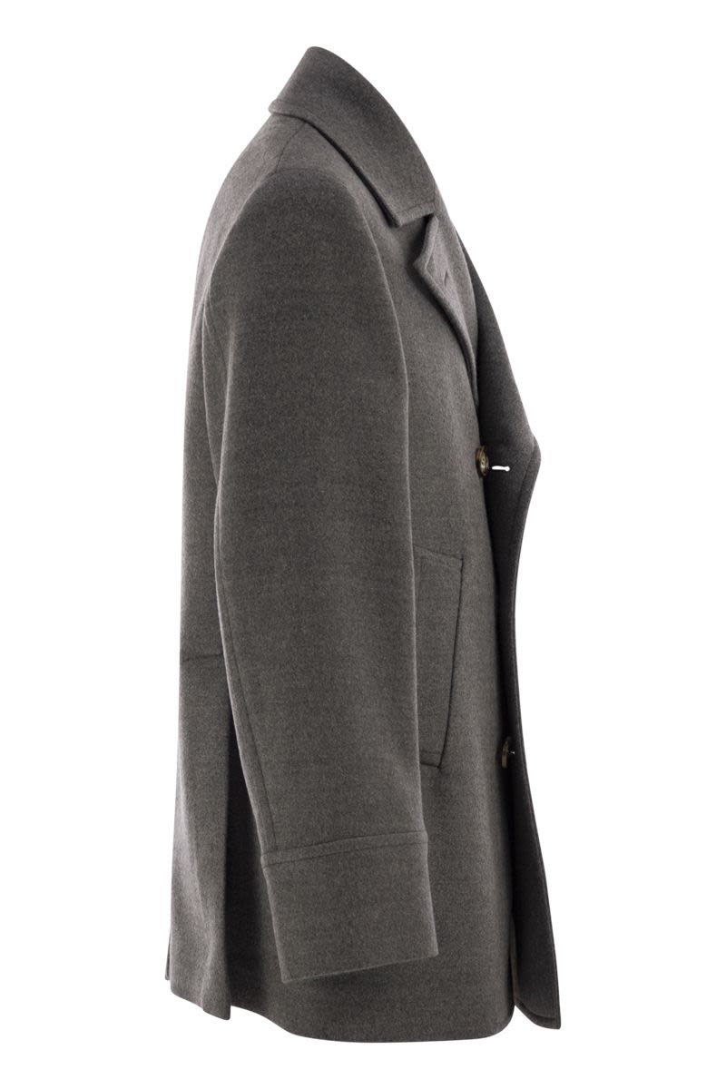 BRUNELLO CUCINELLI One-and-a-Half-Breasted Wool Jacket