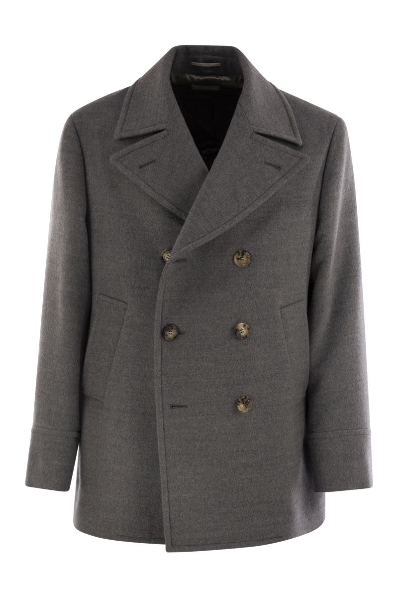BRUNELLO CUCINELLI One-and-a-Half-Breasted Wool Jacket
