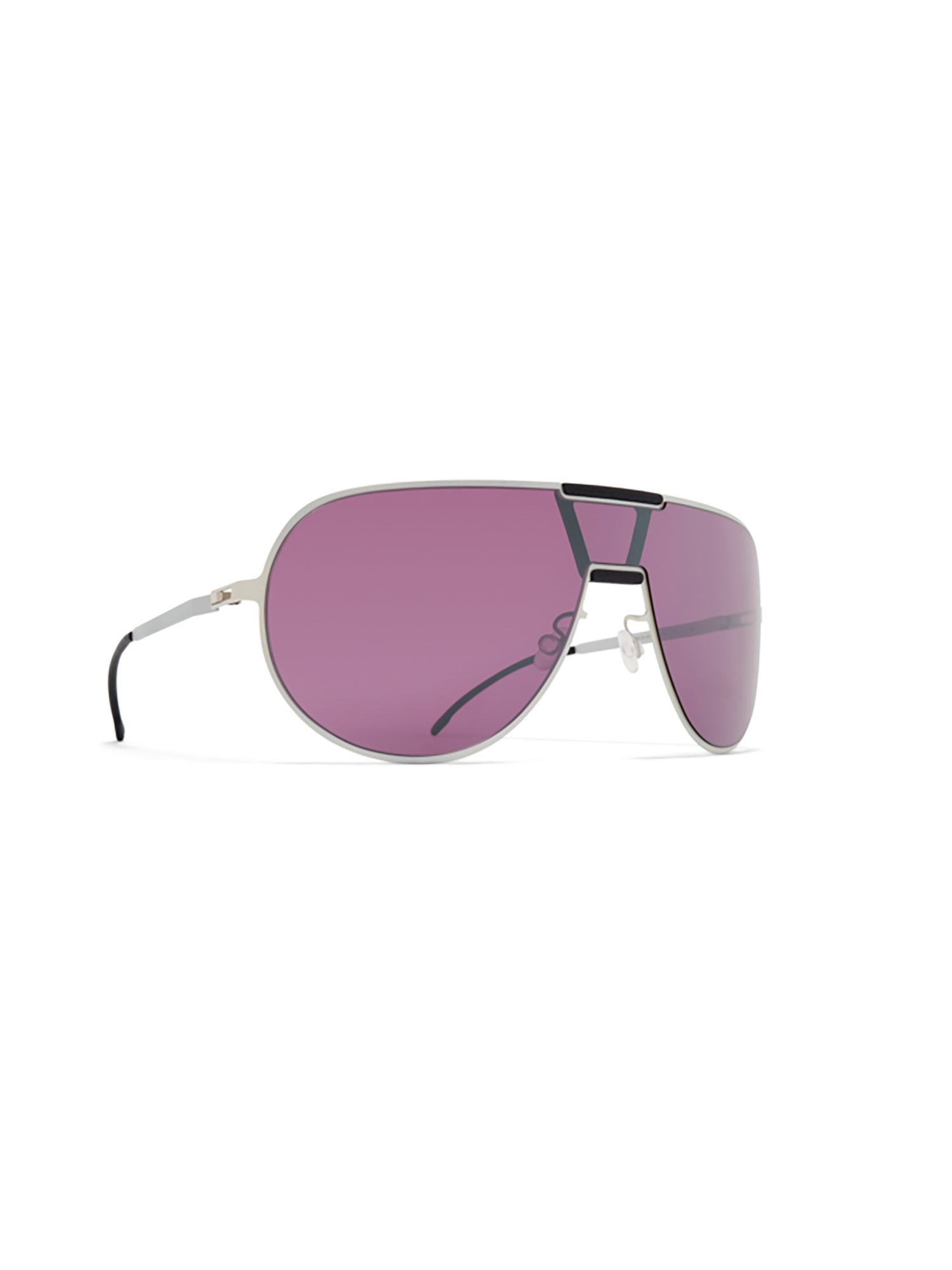 MYKITA Chic Aluminum Sunglasses with 125 mm Temples for Women