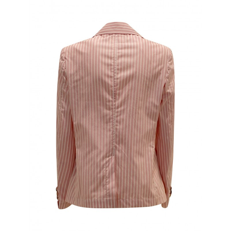 MYTHS Stylish Striped Cotton Blazer - SS25