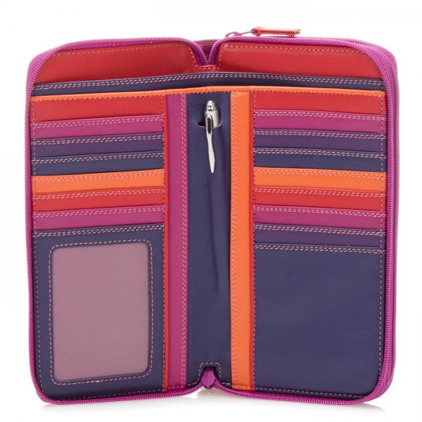 MYWALIT Large Double Zip Wallet - Stay Organized in Style