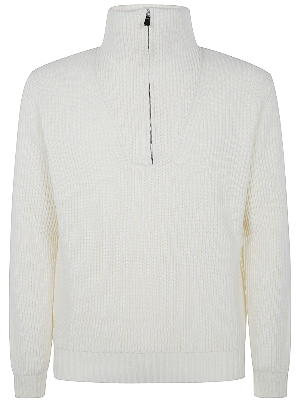 FILIPPO DE LAURENTIIS Long Sleeve Half Zip Pullover for Men