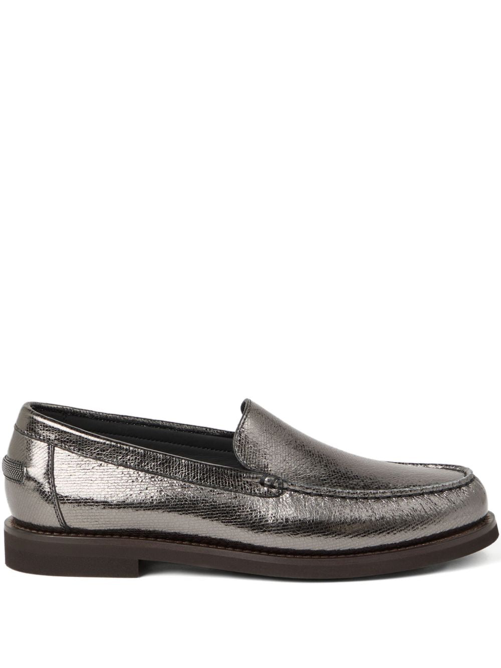 BRUNELLO CUCINELLI Elegant Leather Loafers for Women
