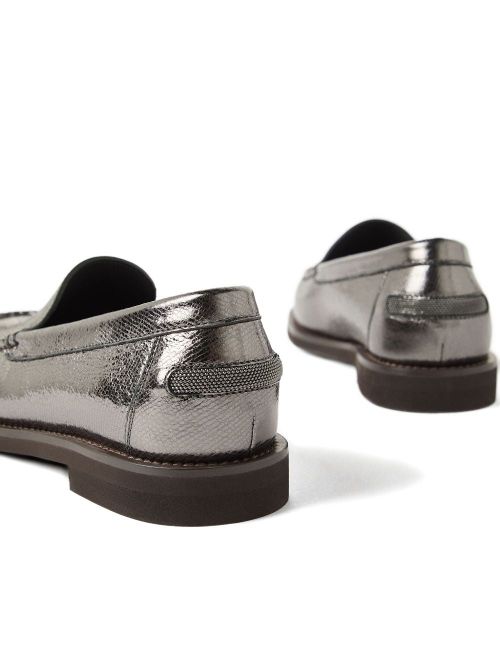 BRUNELLO CUCINELLI Elegant Leather Loafers for Women