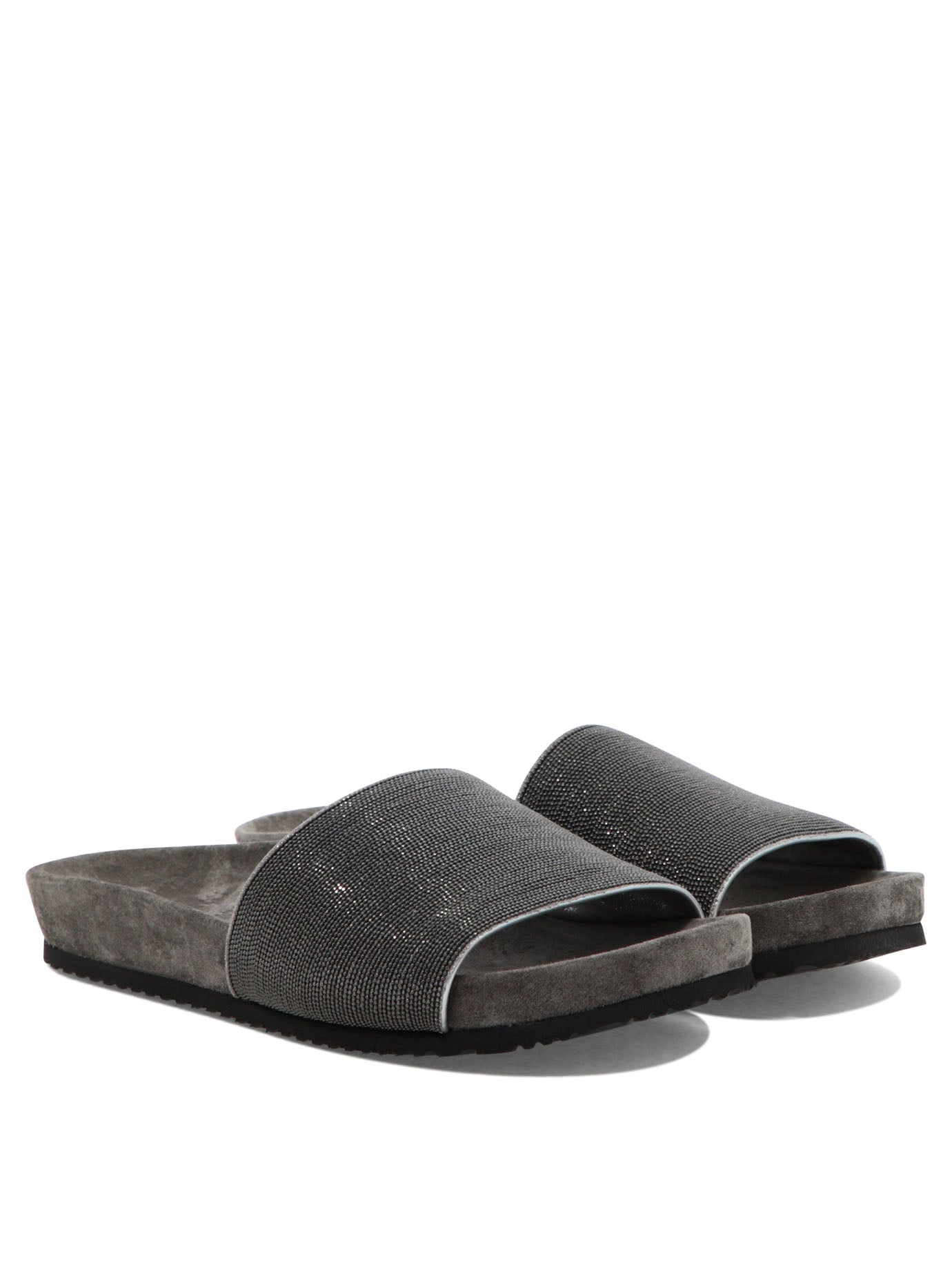 BRUNELLO CUCINELLI Elegant Leather Sandals for Women