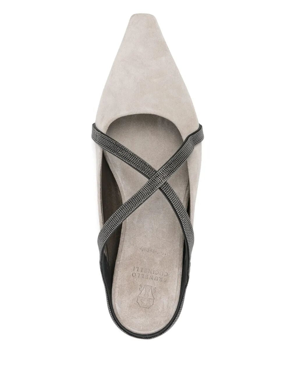 BRUNELLO CUCINELLI Flat Square Pointed Ballet Shoes for Women