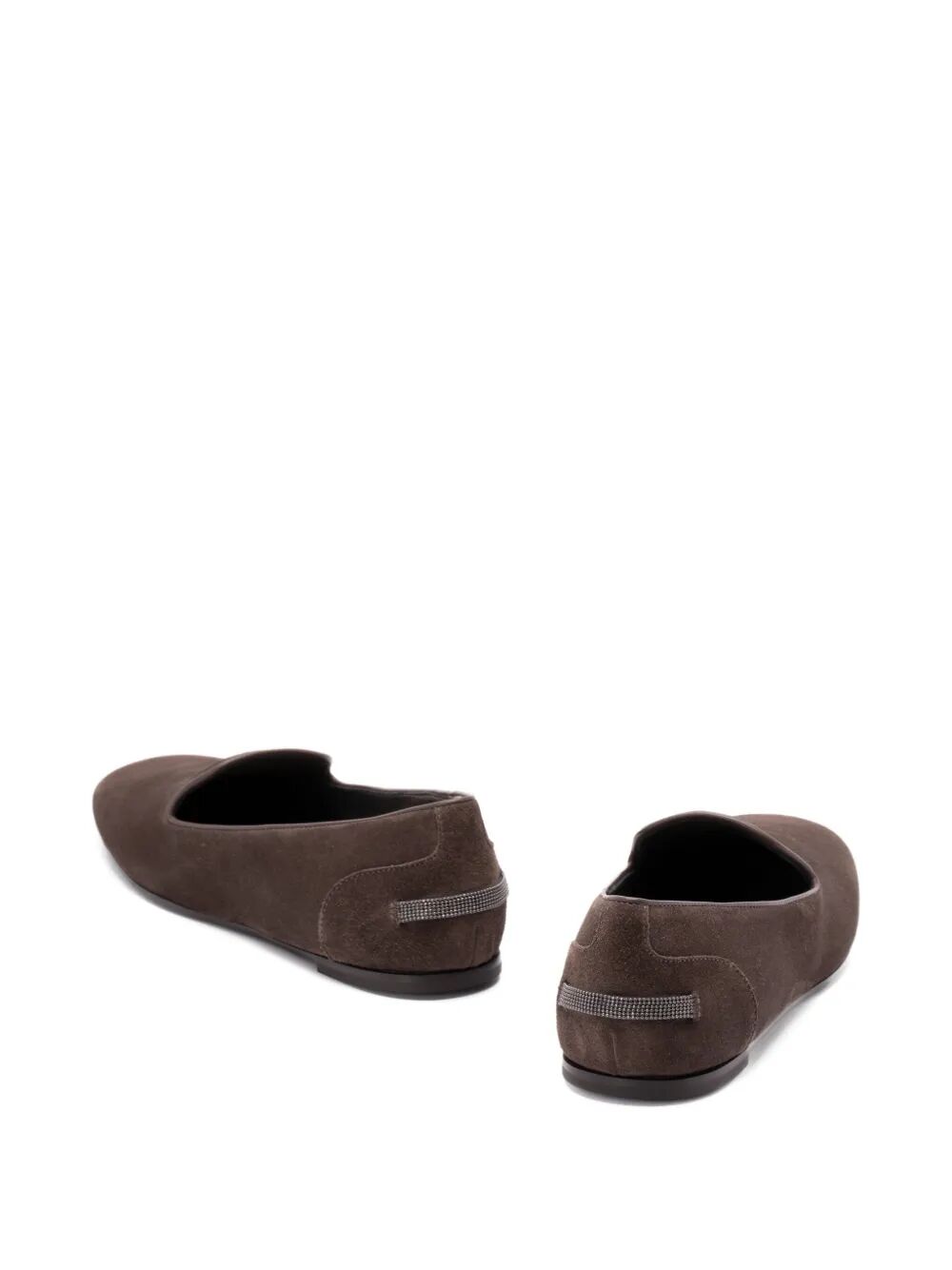 BRUNELLO CUCINELLI Suede Leather Loafers for Women