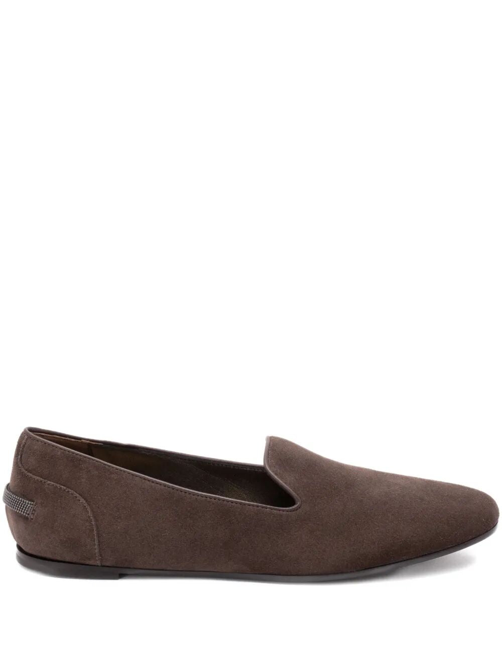 BRUNELLO CUCINELLI Suede Leather Loafers for Women