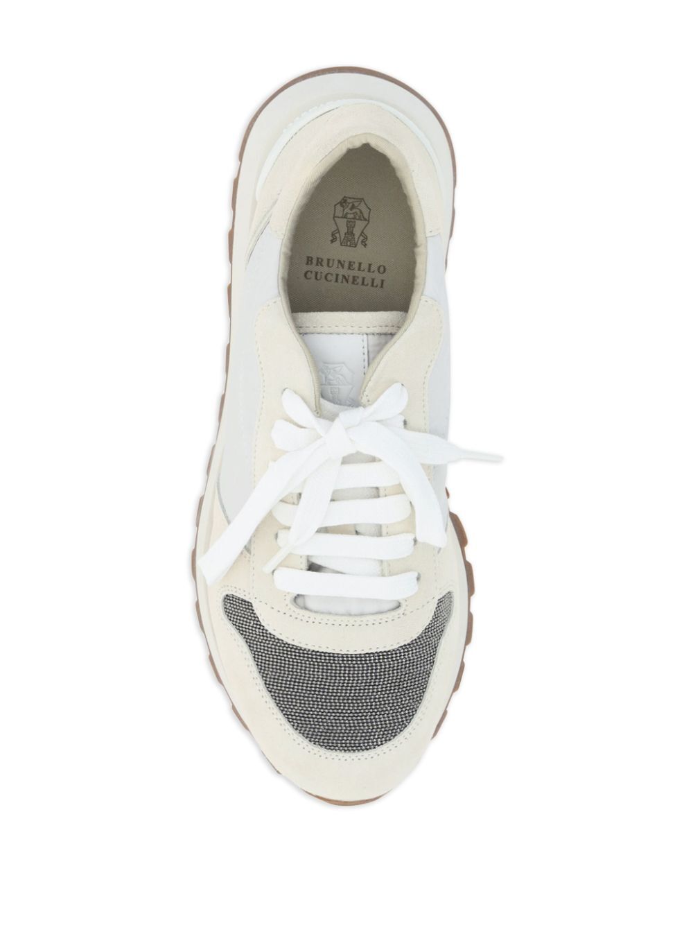 BRUNELLO CUCINELLI Monili Toe Runner Sneaker for Women - SS25 Collection