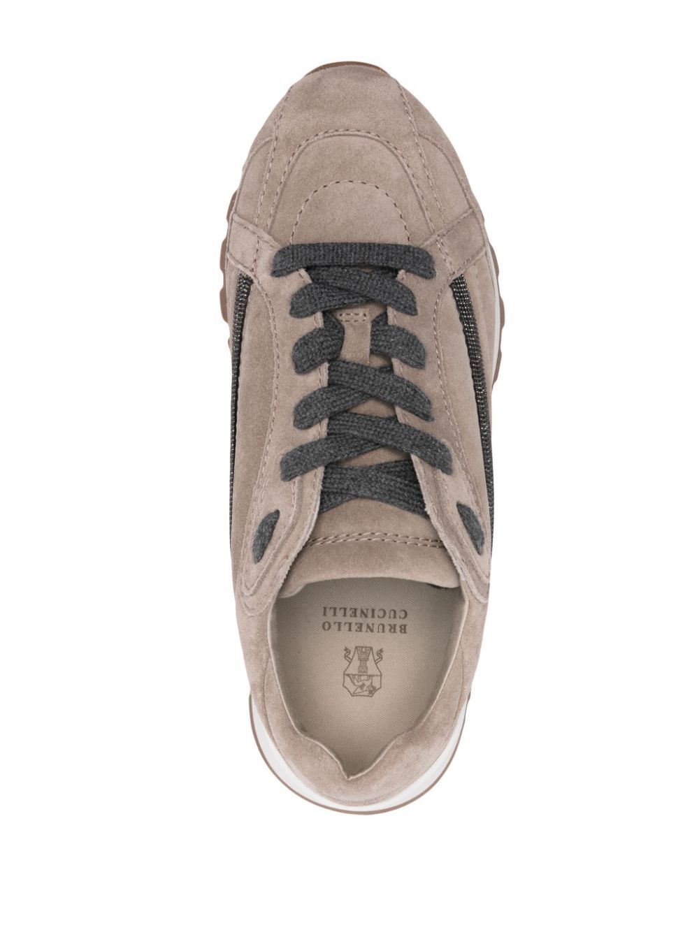 BRUNELLO CUCINELLI Elegant Women's Leather Sneakers