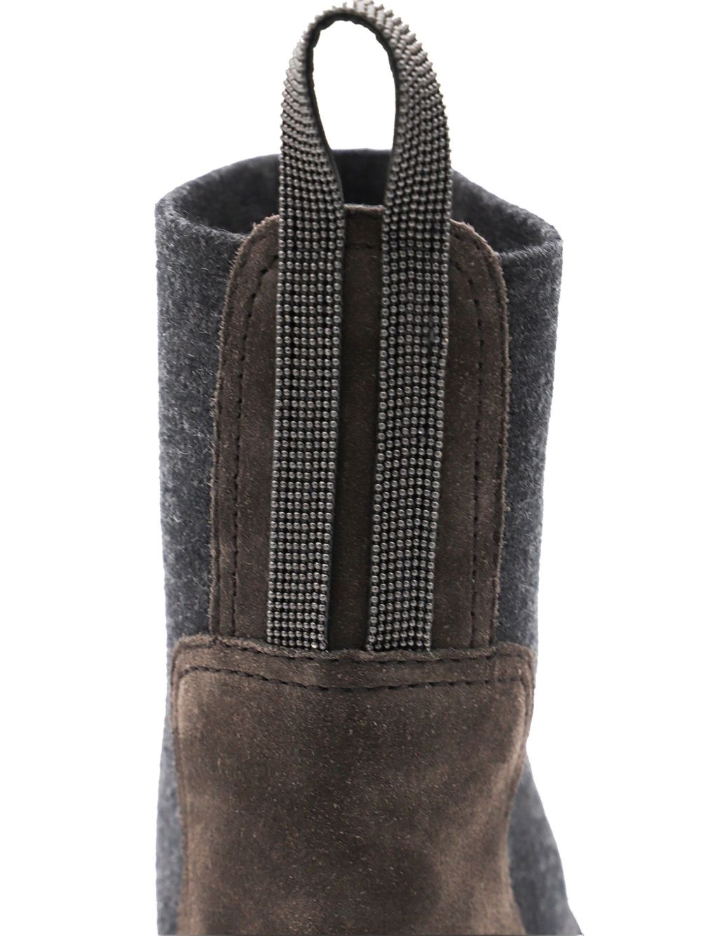 BRUNELLO CUCINELLI Suede Leather Chelsea Boots for Women