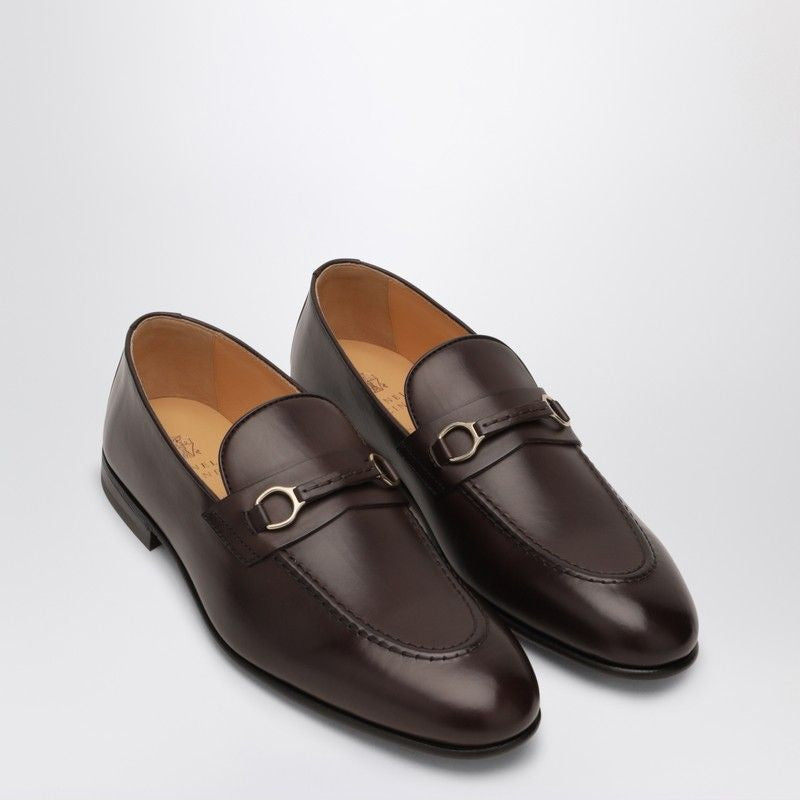 BRUNELLO CUCINELLI Elegant Loafers with Bit for Men
