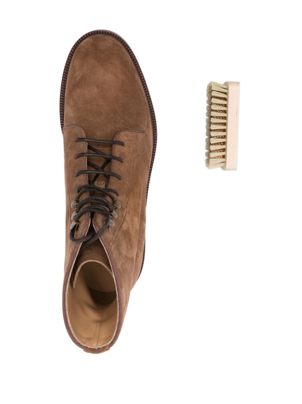 BRUNELLO CUCINELLI Suede Lace-Up Boot - Timeless Style for Men