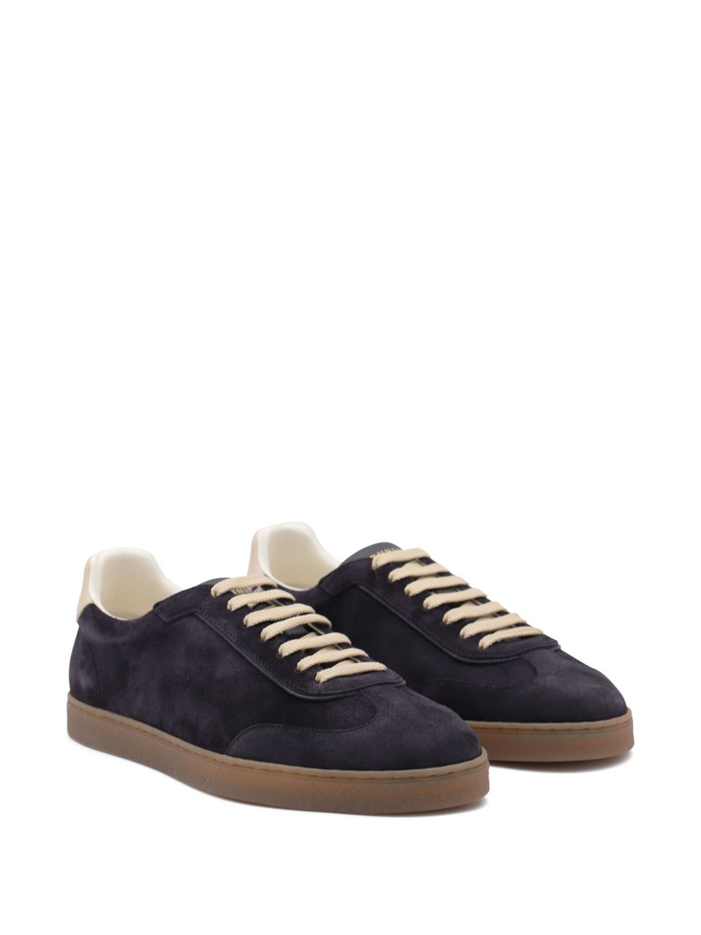 BRUNELLO CUCINELLI Men's 100% Leather Sneakers - FW25 Collection