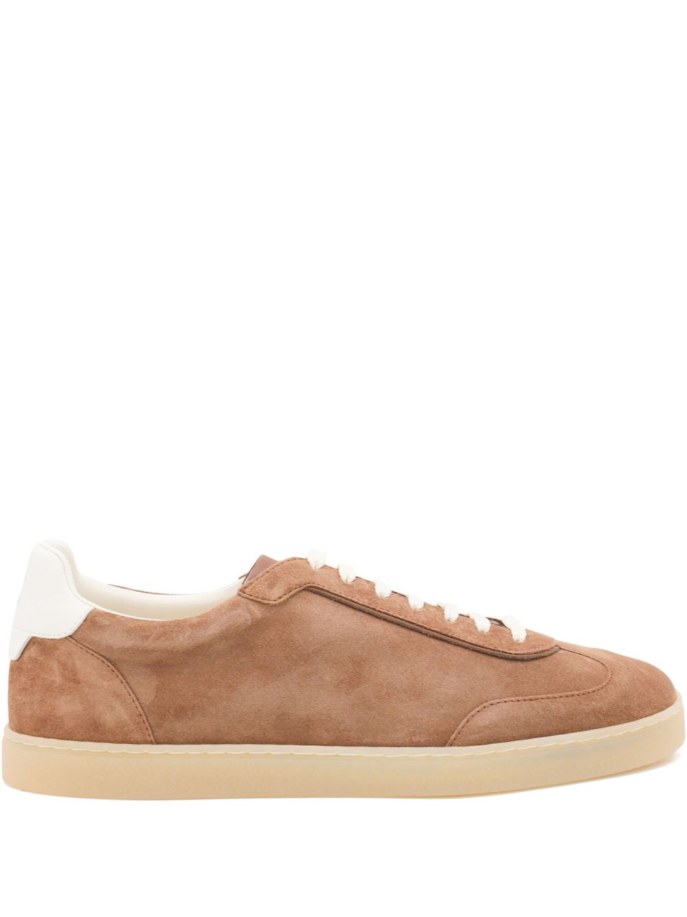 BRUNELLO CUCINELLI Suede Leather Sneakers for Men - FW25 Collection