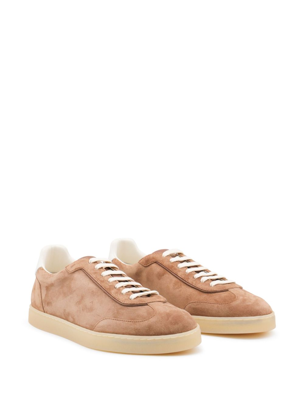 BRUNELLO CUCINELLI Suede Leather Sneakers for Men - FW25 Collection