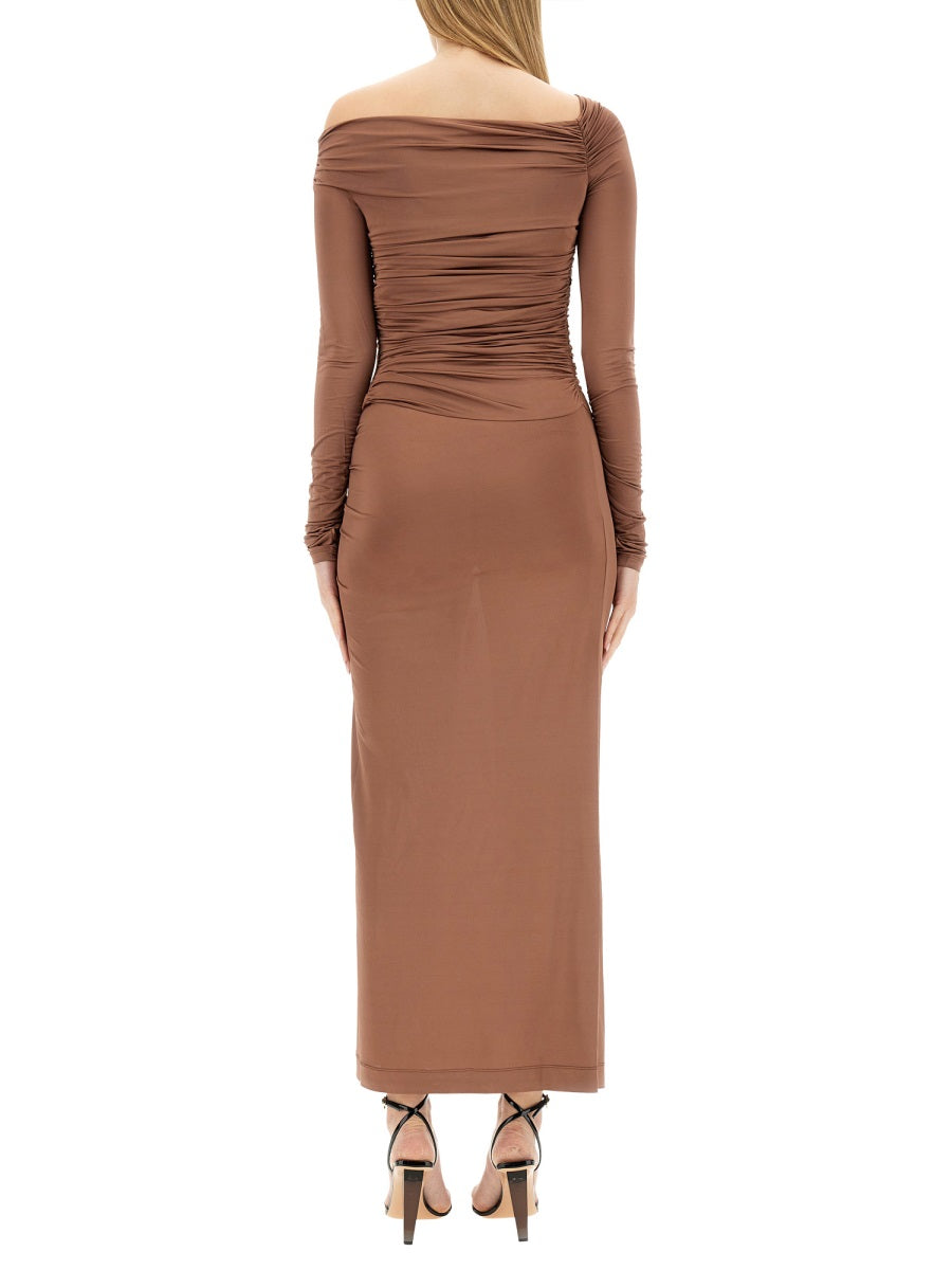 HELMUT LANG Slim Fit Midi Dress - Size S