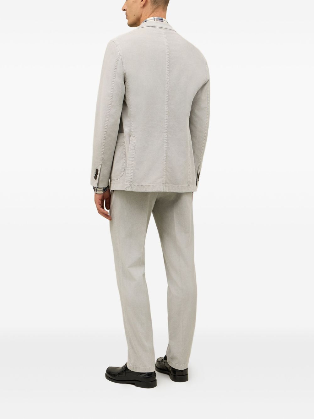 BOGLIOLI Classic Men's Two-Button Suit with Patch Pockets