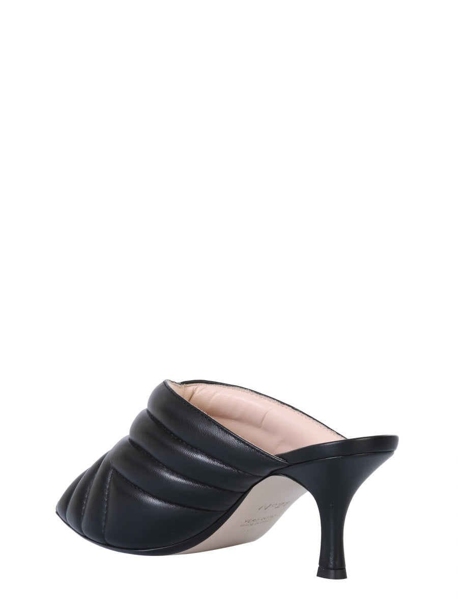 Nº 21 Chevron Pattern Mini Flat Sandals