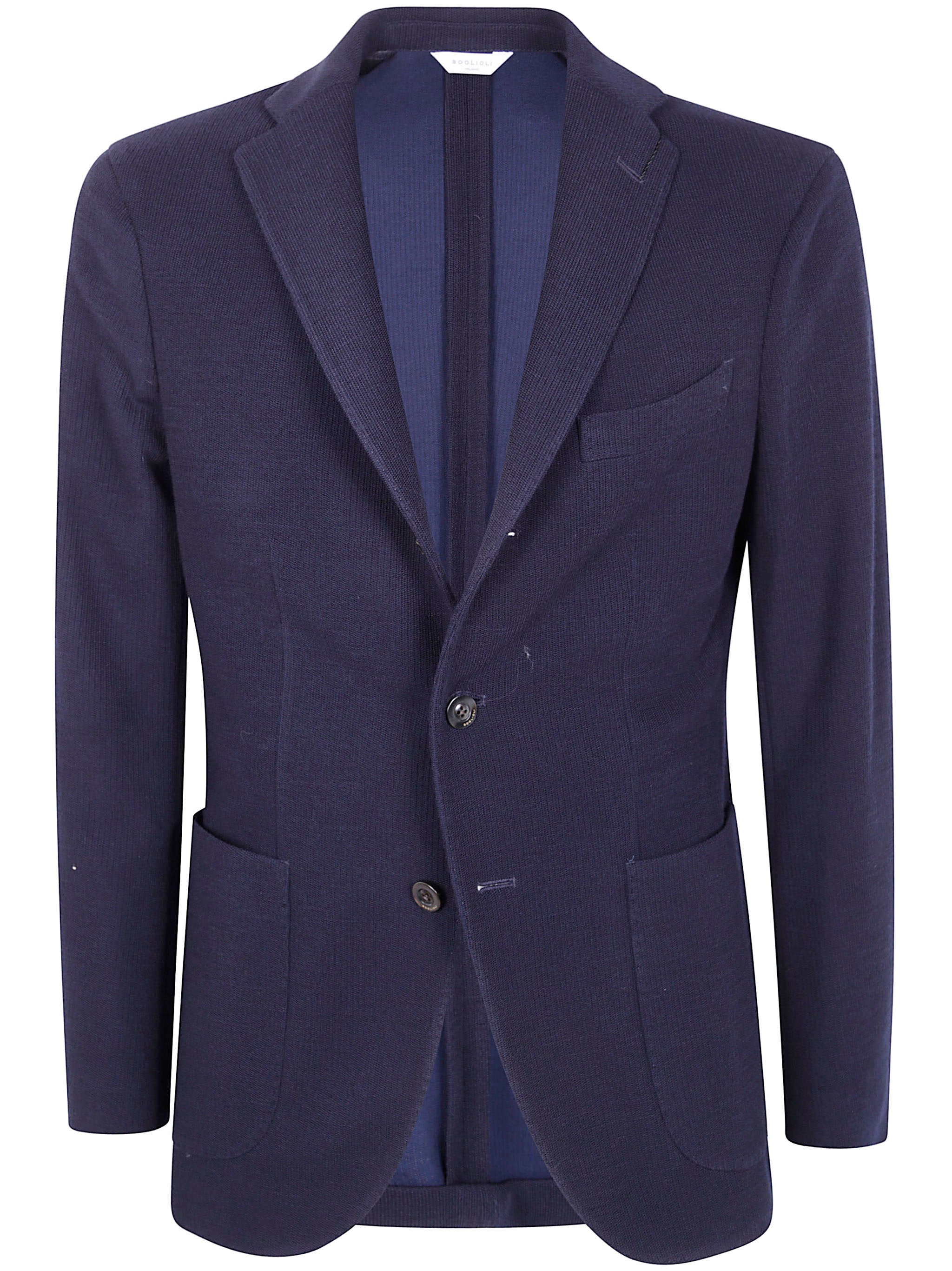 BOGLIOLI Tailored Wool Blend Jacket for Men | FW25 Collection