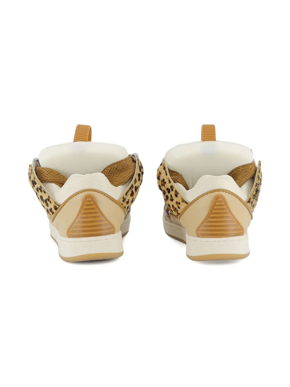 LANVIN Unisex 100% Leather Sneakers