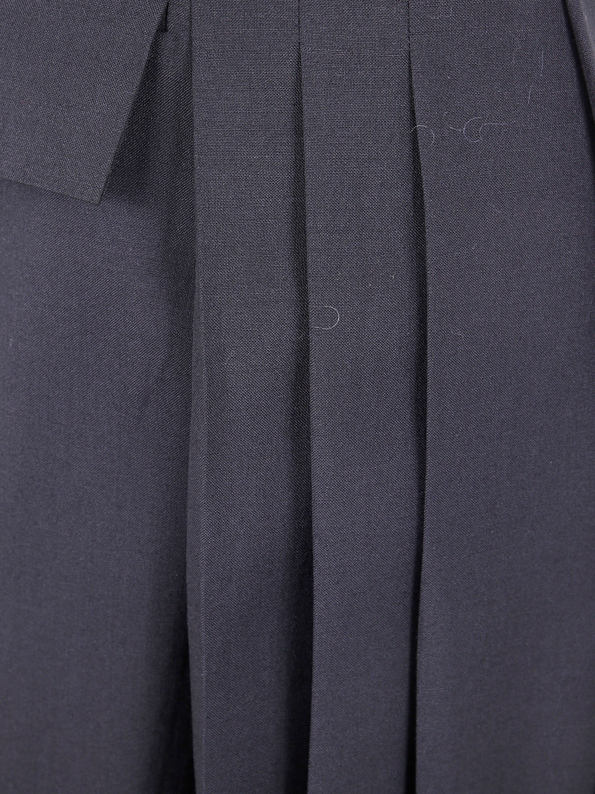 SAPIO Women's Kilt Skirt in Mohair Canvas