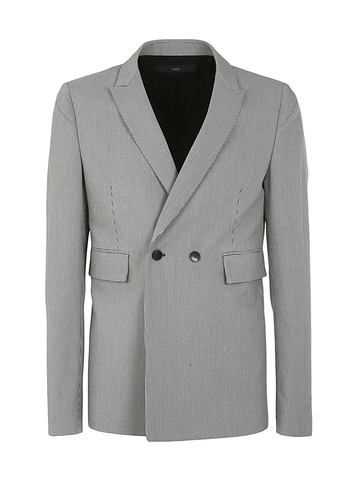 SAPIO Pied Cotton Blazer for Men