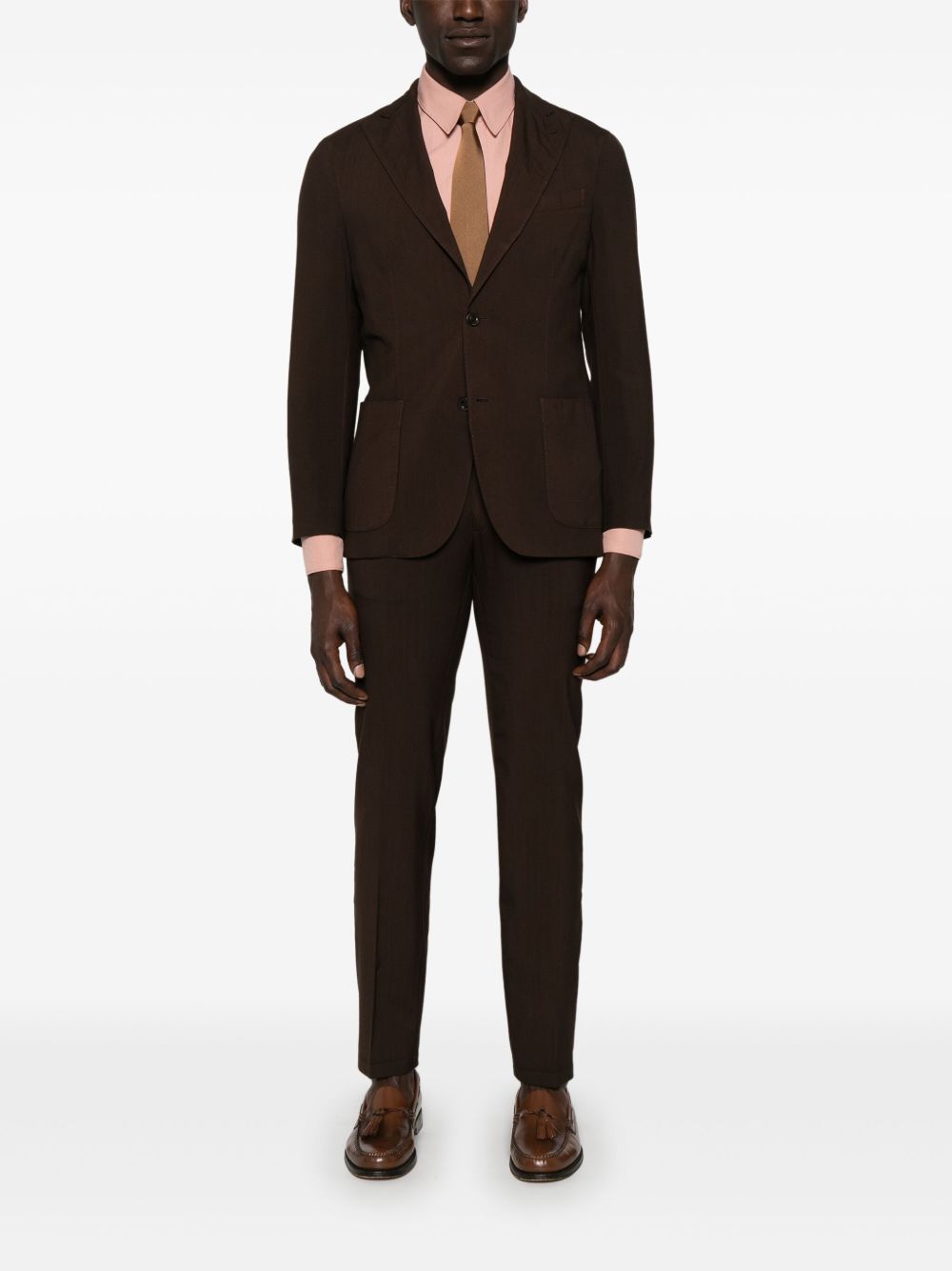 BOGLIOLI Elegant Wool Double-Breasted Suit for Men