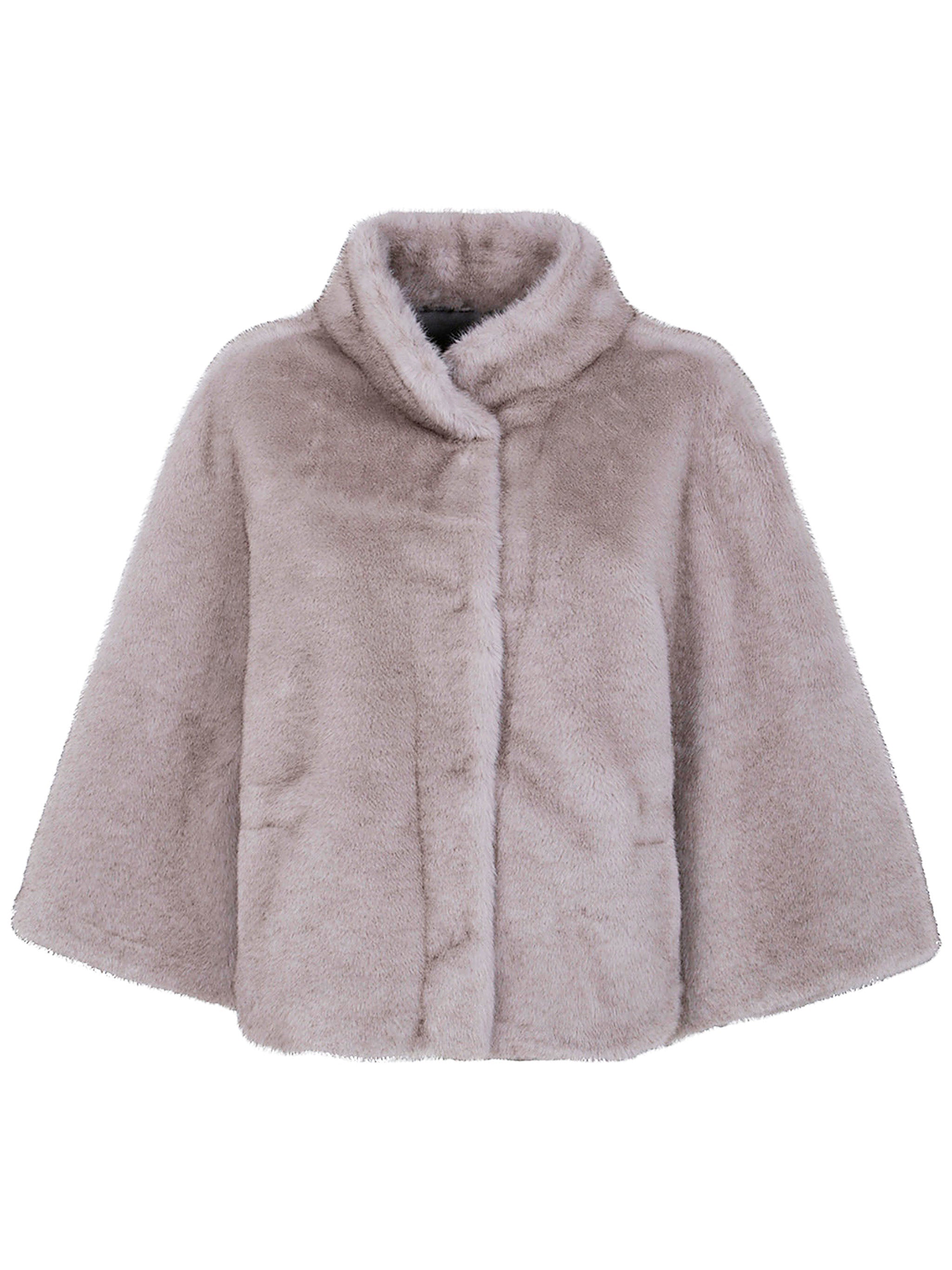 DRHOPE Luxurious Faux Fur Jacket for Women - Fall/Winter 2025