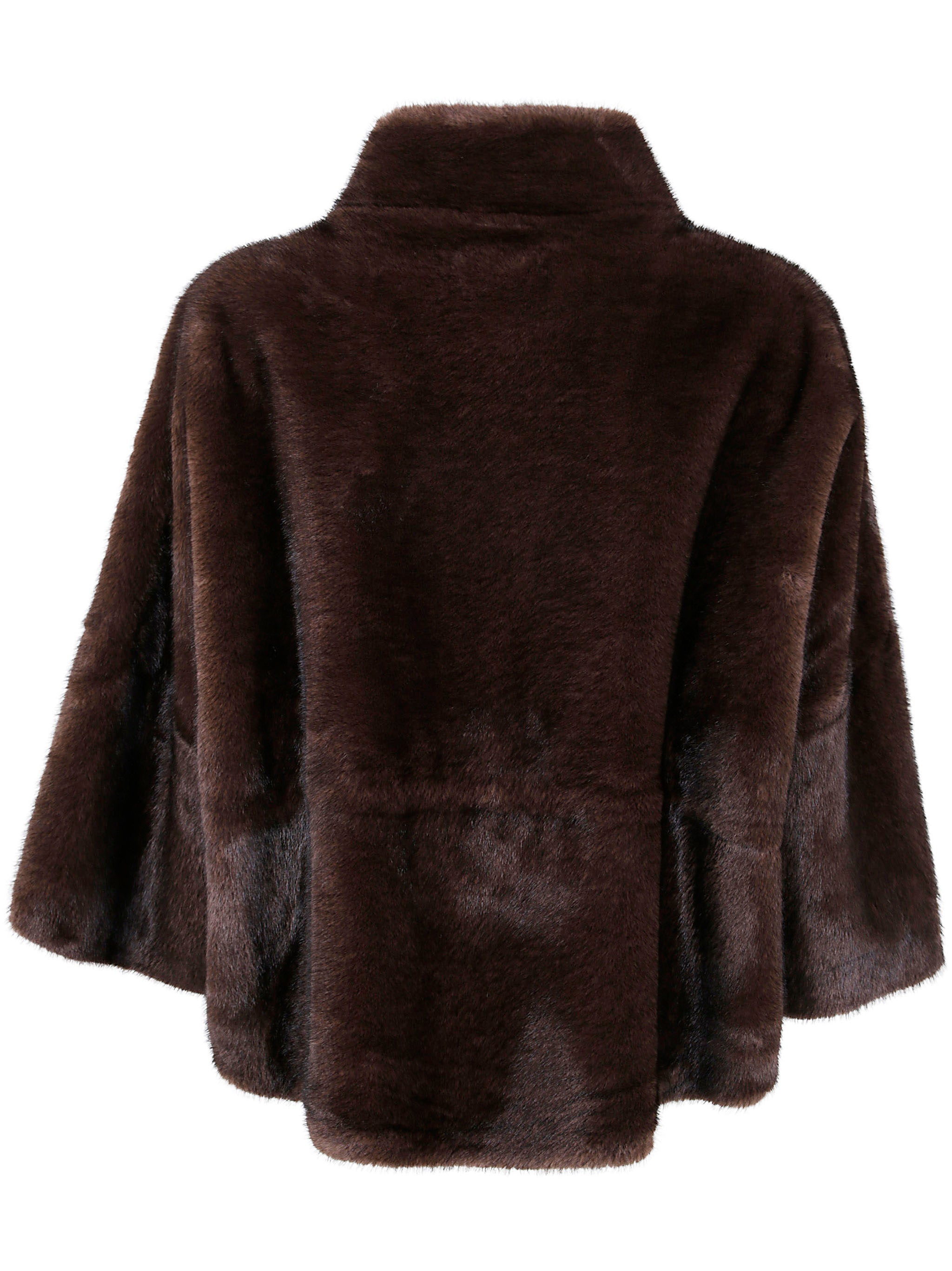 DRHOPE Cozy Fake Fur Jacket for Women