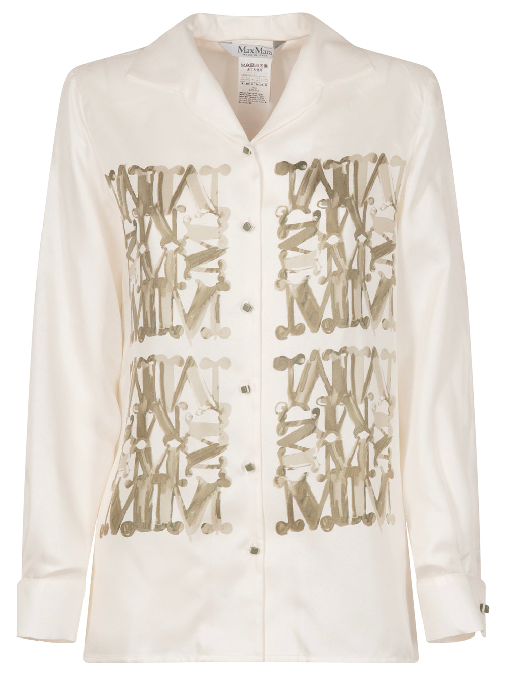 MAX MARA Elegant Silk Print Shirt for Women