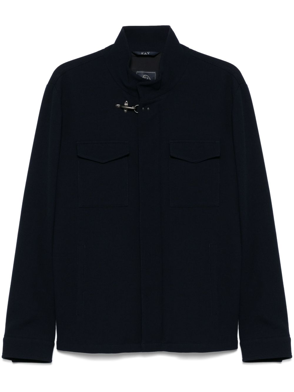 FAY Wool Blend Shirt with Cotton for Men - SS25