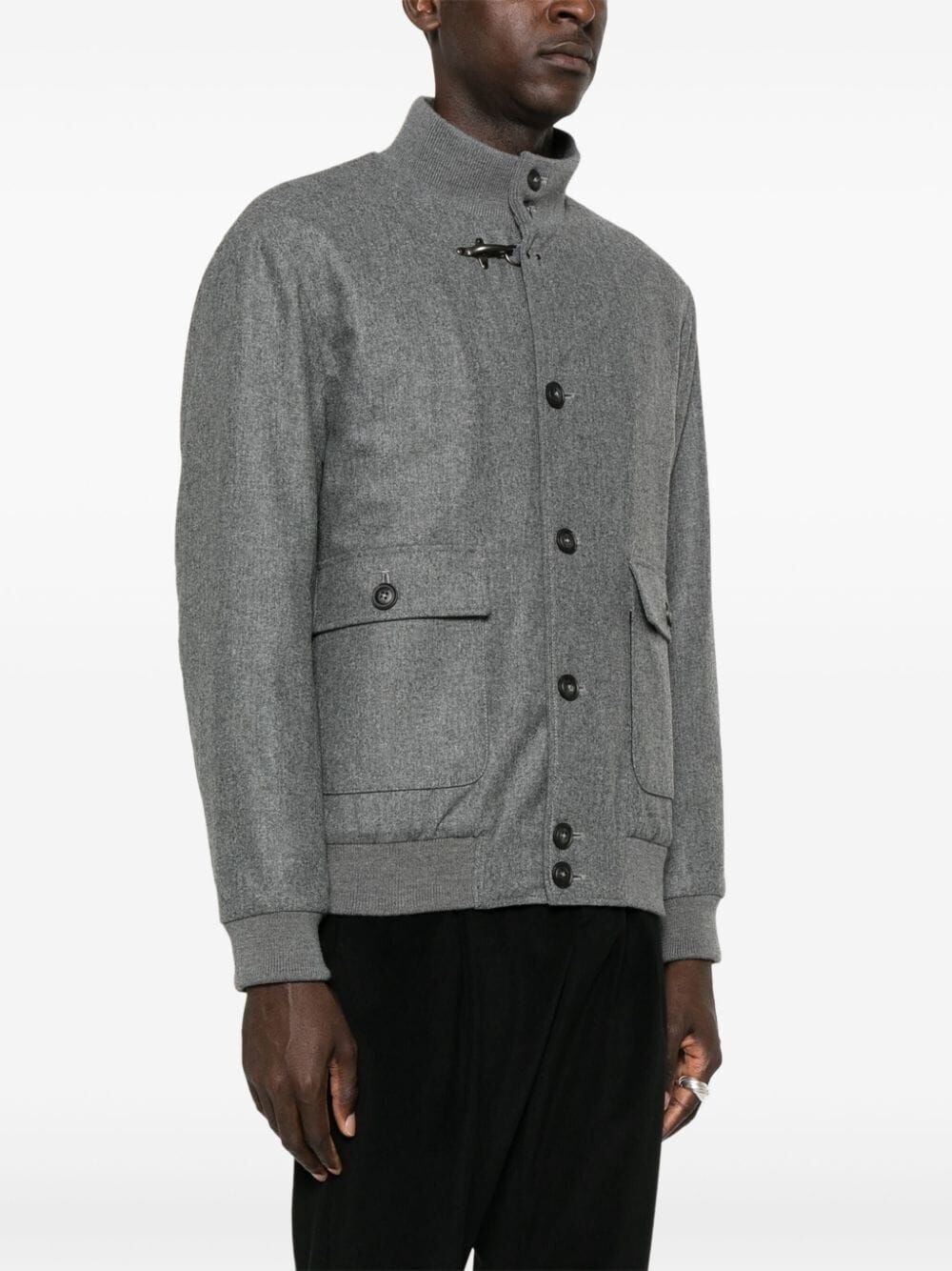 FAY Men's Wool Bomber Jacket - FW24 Collection