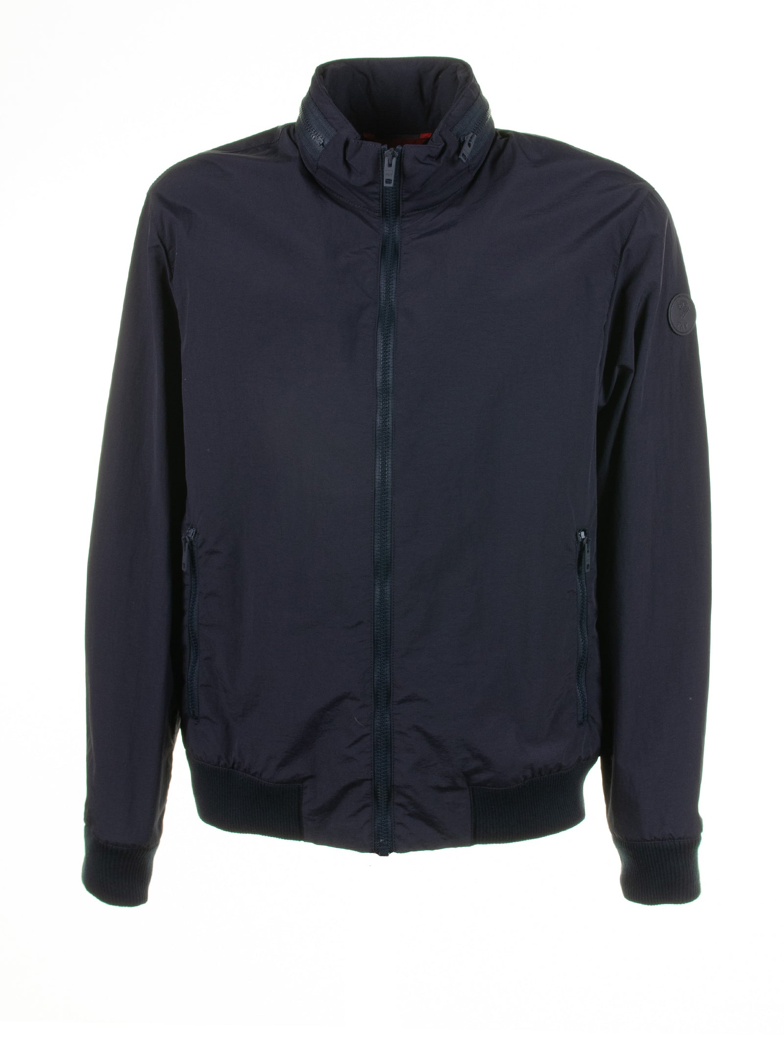 FAY Classic Zip-Up Jacket with Collar for Men