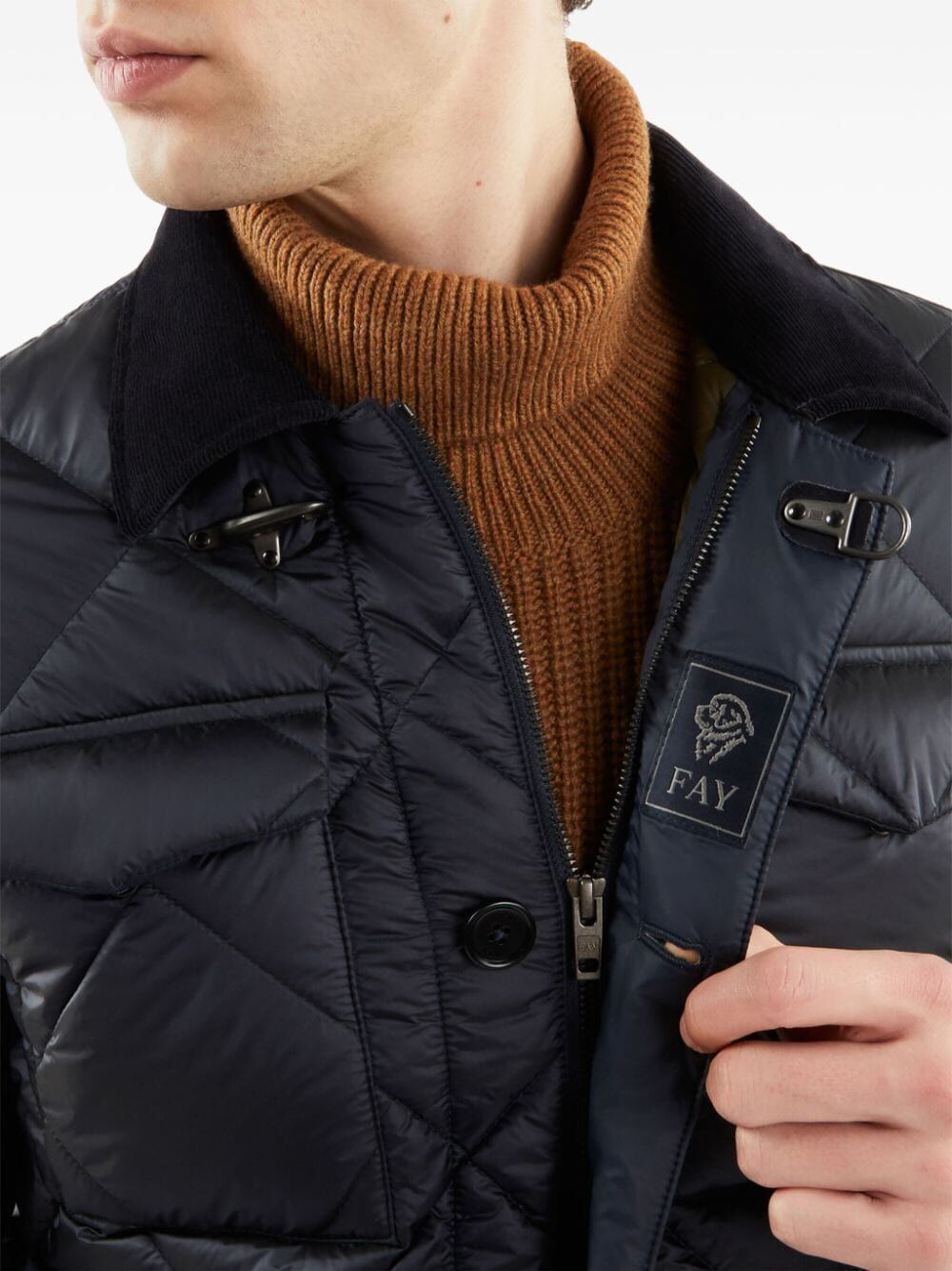 FAY Padded Jacket for Men - Fall/Winter 2025