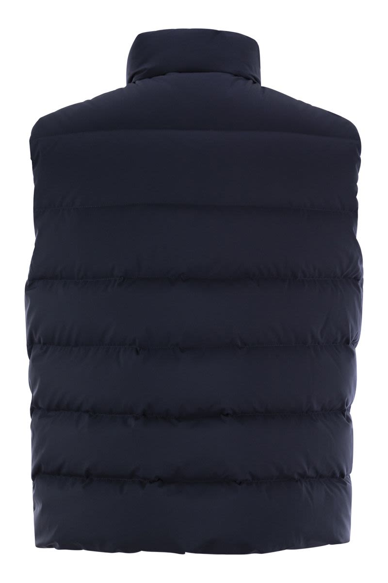 FAY Men's Quilted Down Vest