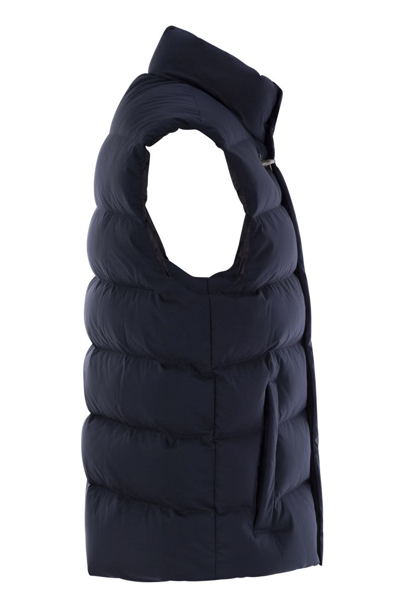 FAY Men's Quilted Down Vest