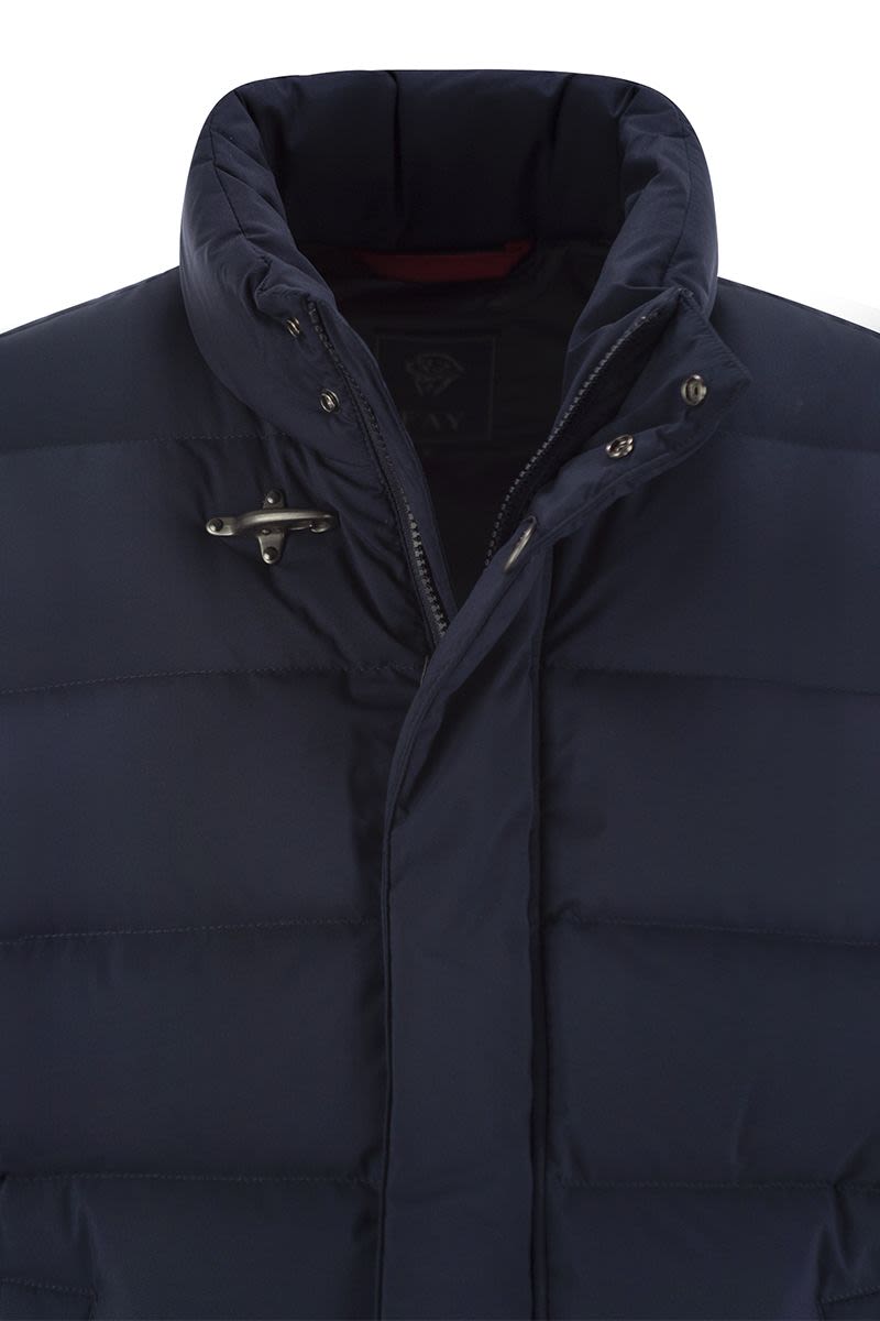 FAY Men's Quilted Down Vest