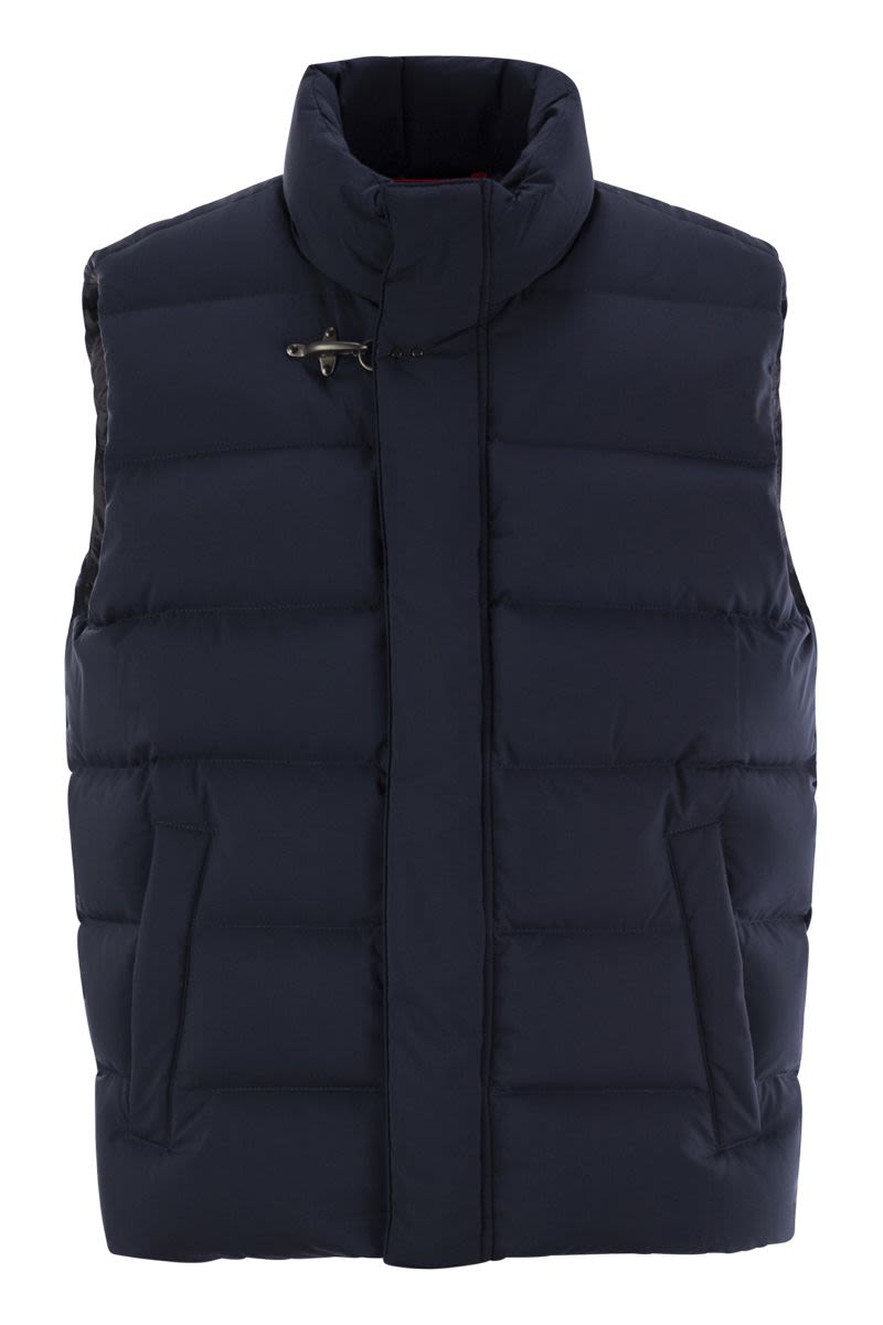 FAY Men's Quilted Down Vest