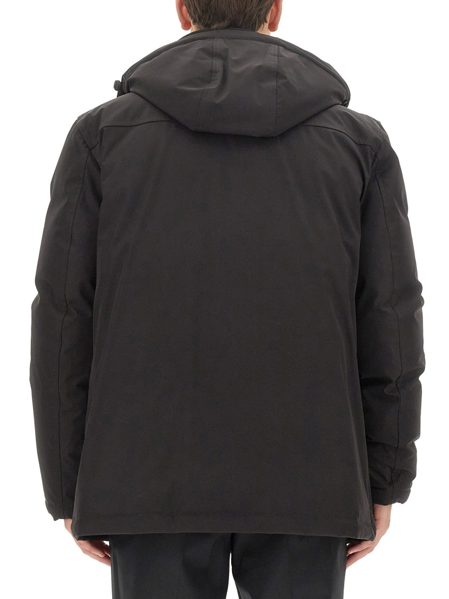 FAY Technical Fabric Caban - Regular Fit