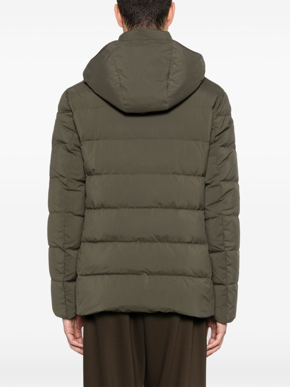 FAY Double Breast Padded Bomber Jacket