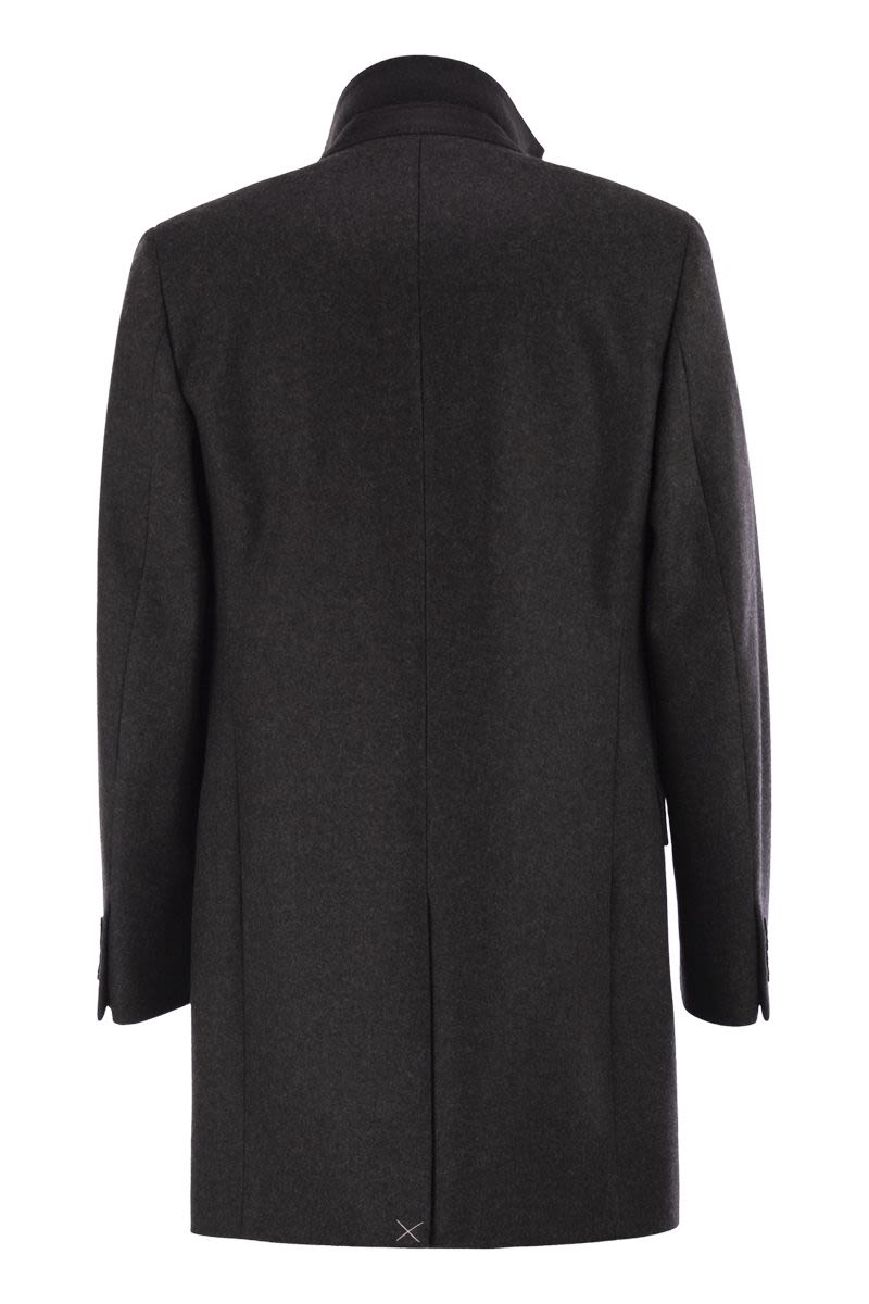 FAY Men's 3-in-1 Wool and Cashmere Double Jacket