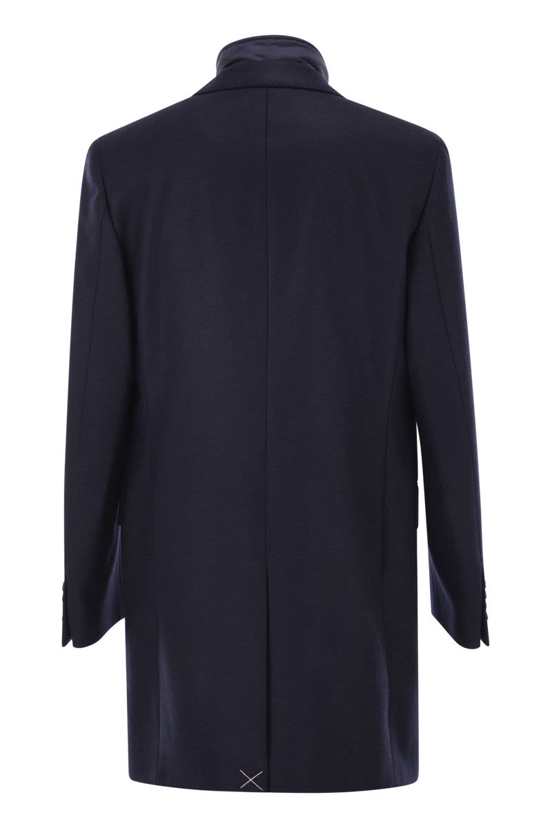 FAY Classic 3-in-1 Wool and Cashmere Double Jacket