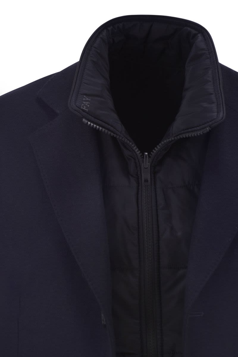 FAY Classic 3-in-1 Wool and Cashmere Double Jacket