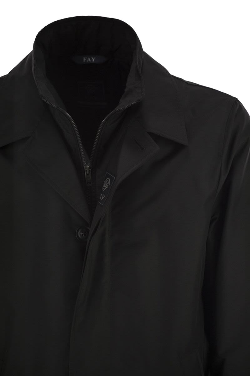 FAY Iconic Morning Raincoat - Technical Poplin