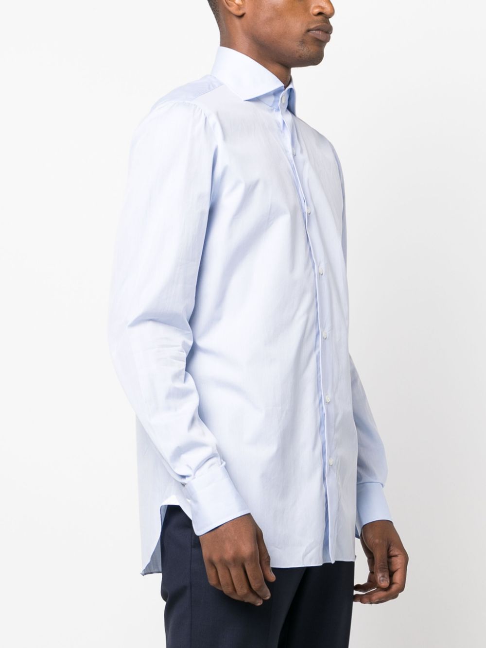 FINAMORE Classic Cotton Shirt for Men - SS25 Collection