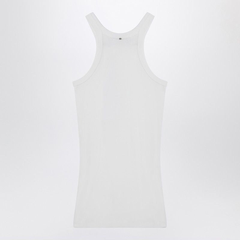 MAX MARA SPORTMAX Ribbed Round-Neck Silk Blend Tank Top